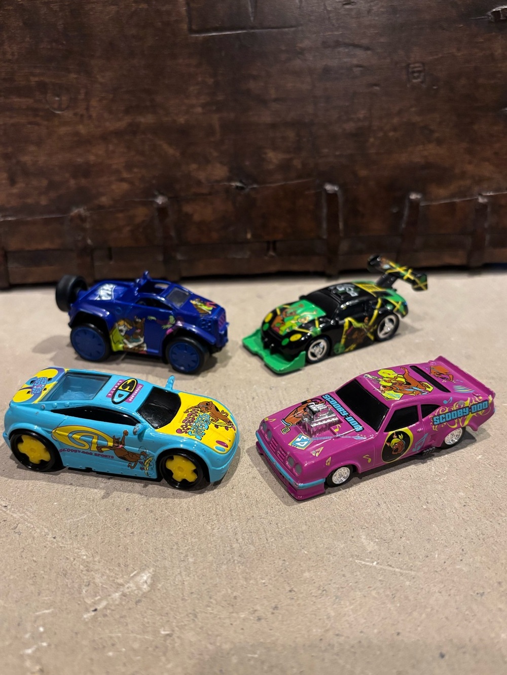 Matchbox Scooby-Doo! Die-Cast Metal Cars. Lot of 4